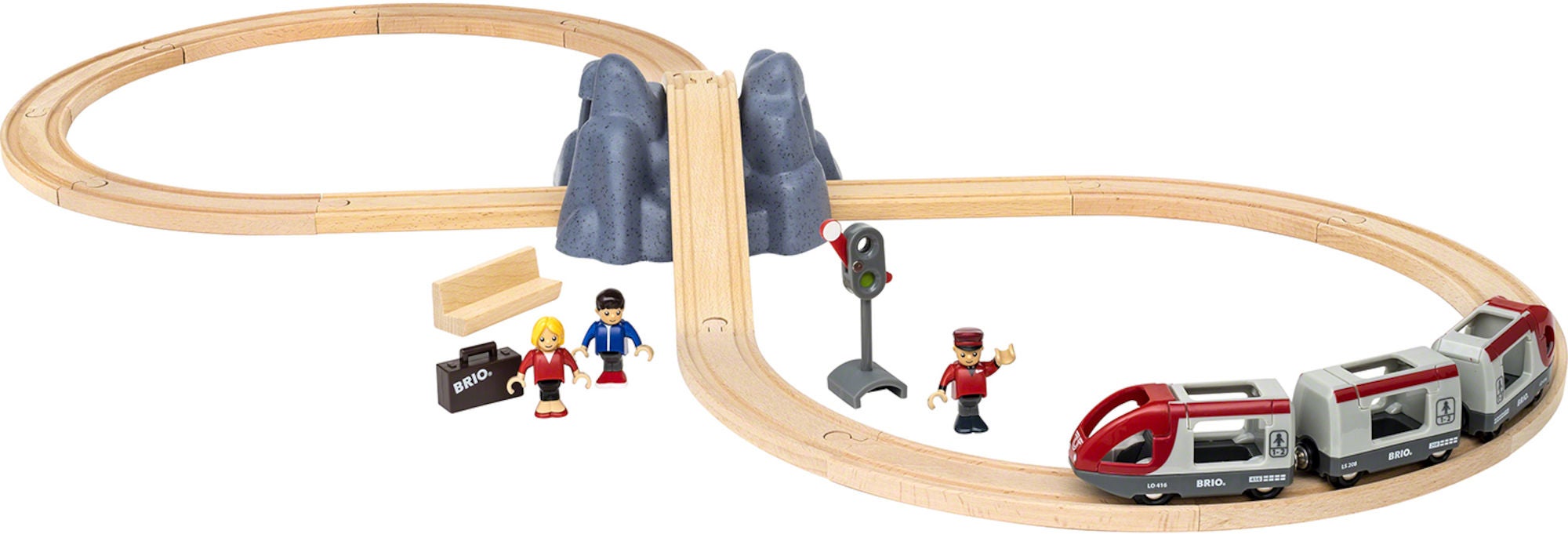 BRIO 33773 Tågbana Startpaket Järnväg