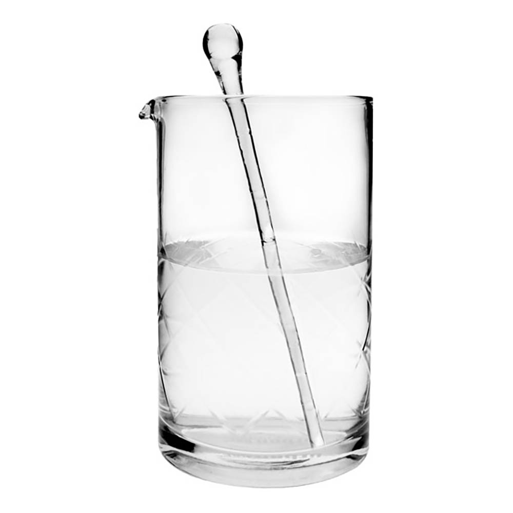 Martini Teardrop Drinkpinnar i Glas - 6-pack