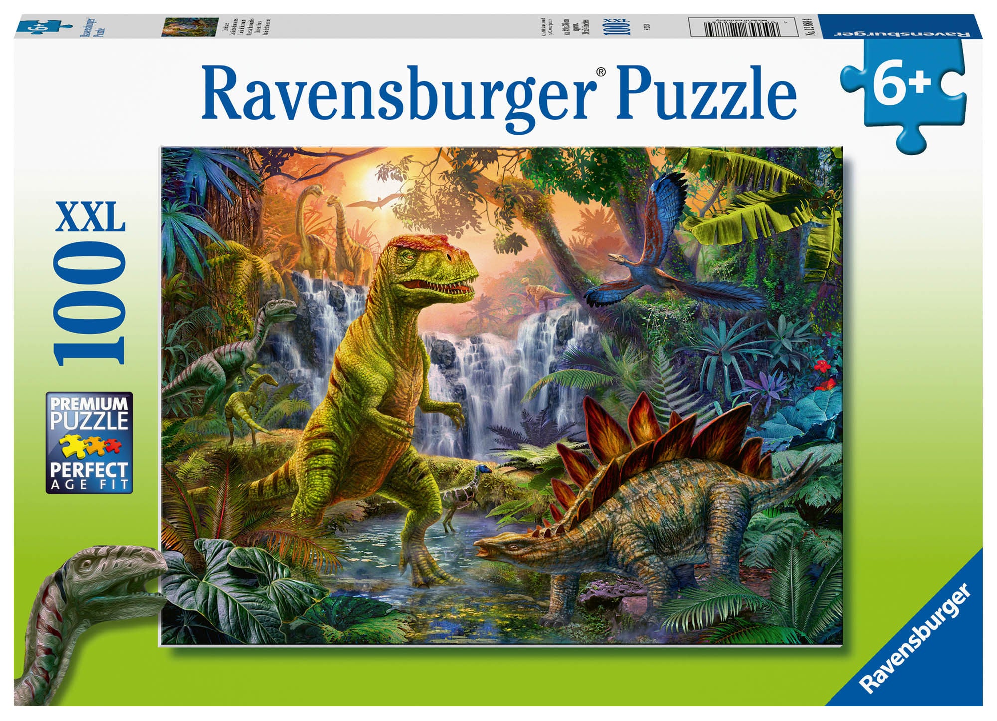 Ravensburger Pussel Dinosaurieoas 100 Bitar