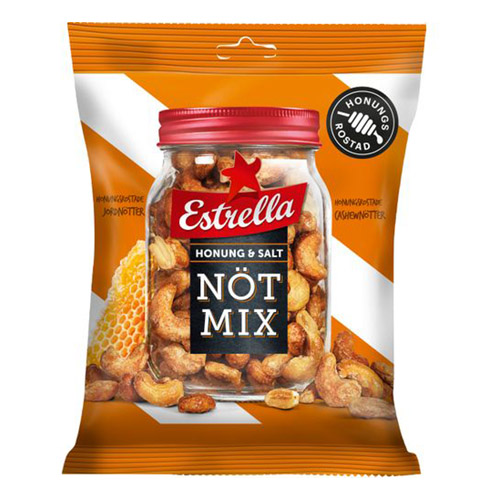 Nötmix Honung & Salt - 175 g