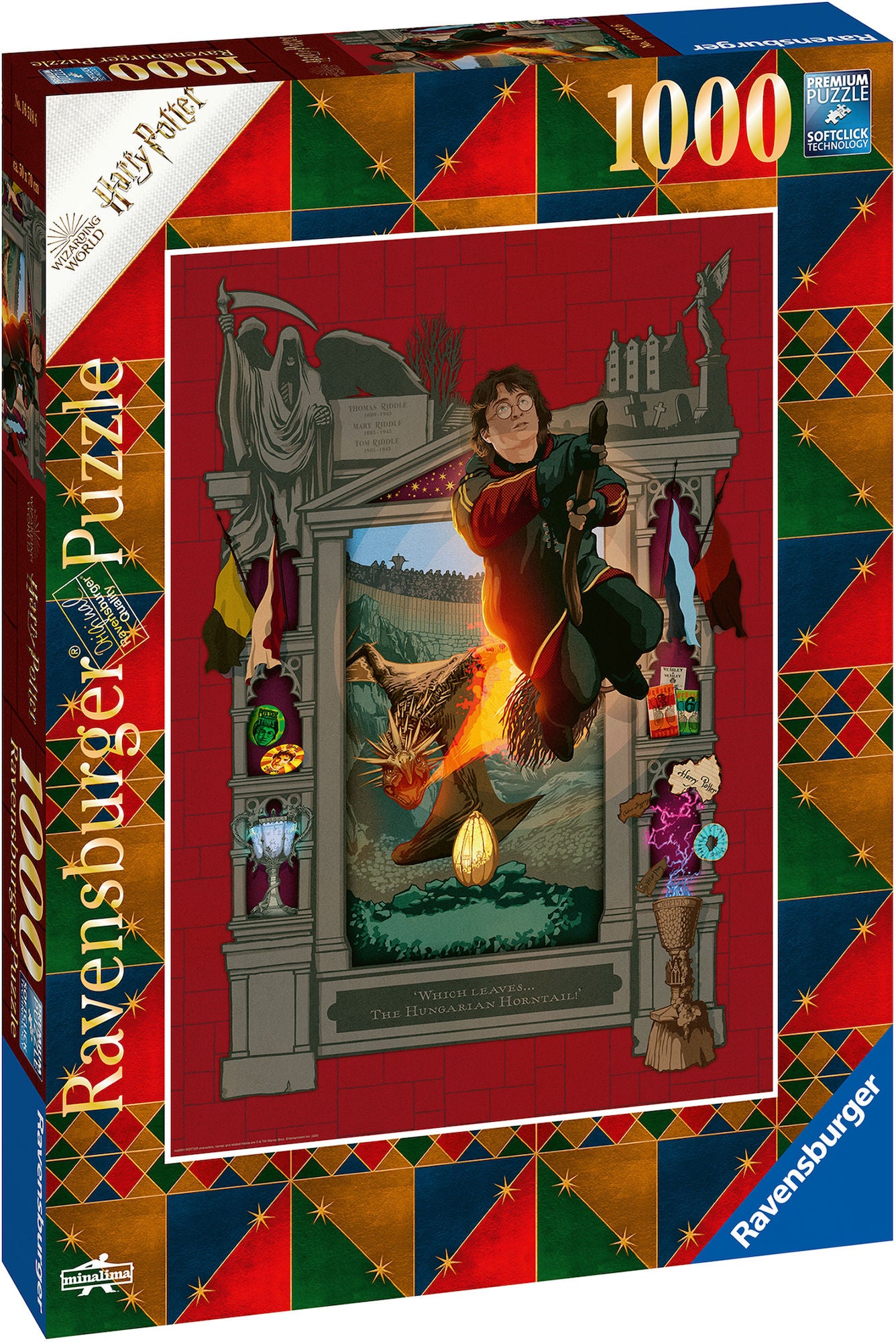 Ravensburger Pussel AT Harry Potter 4 1000 Bitar