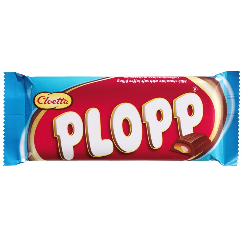 Godis "Plopp" 80g - 36% rabatt