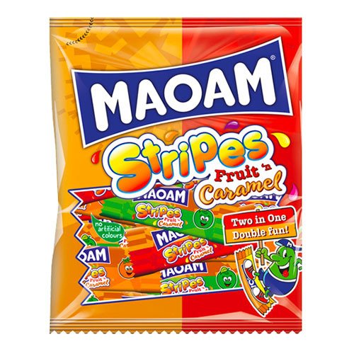 Maoam Stripes Fruit n Caramel