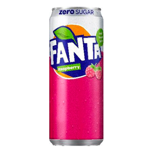 Fanta Zero Raspberry - 1-pack