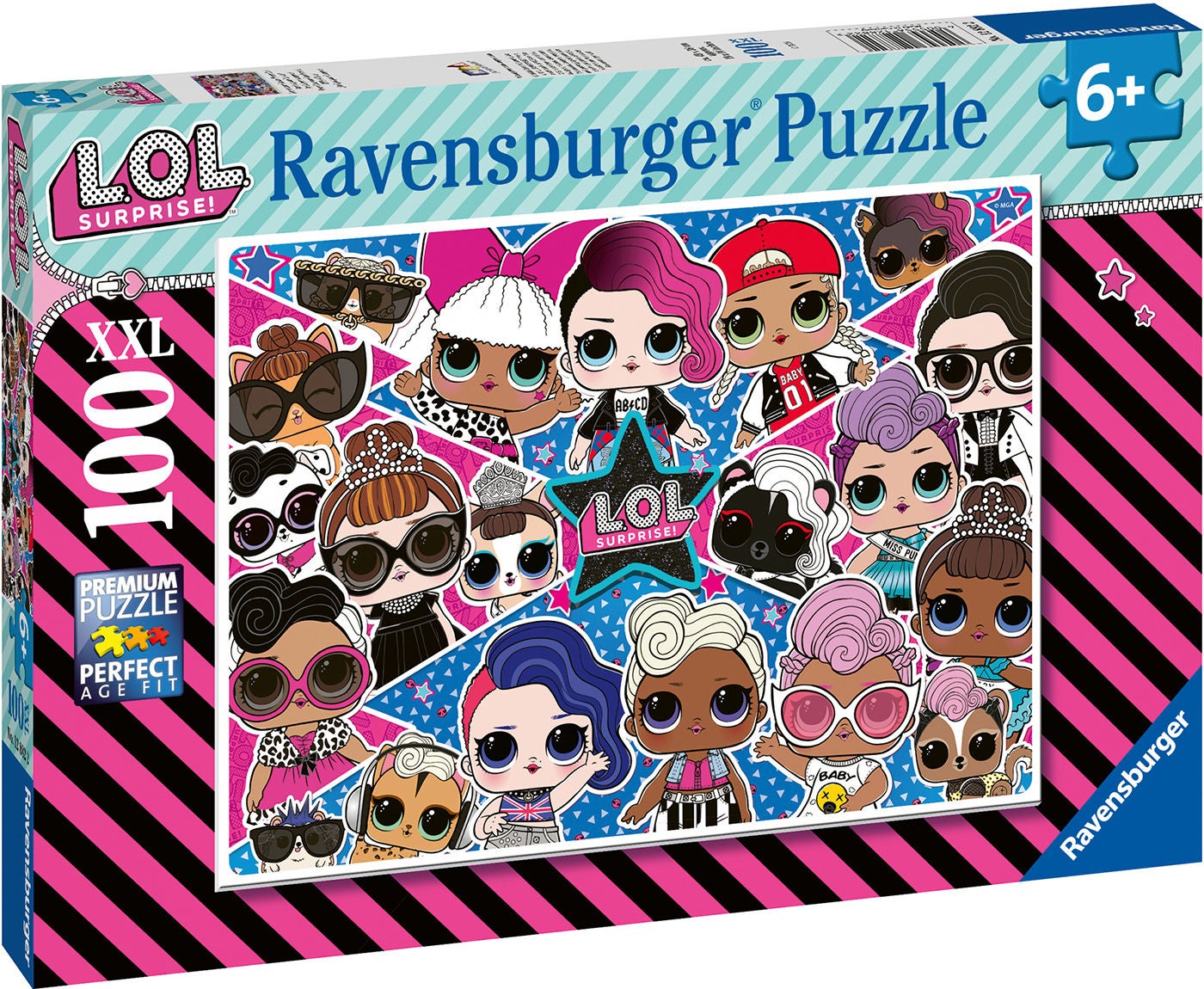Ravensburger Pussel L.O.L. Surprise! XXL 100 Bitar