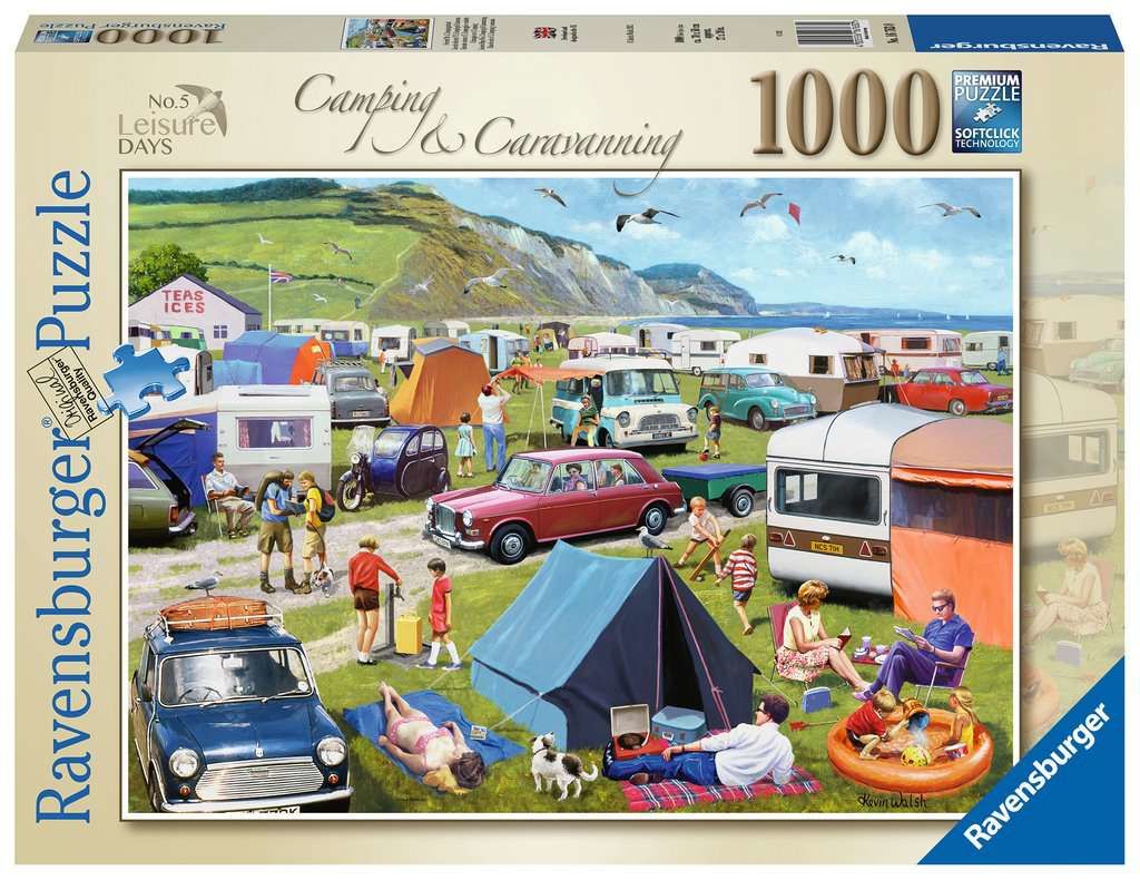 Ravensburger Pussel Camping & Karavanande, 1000 Bitar