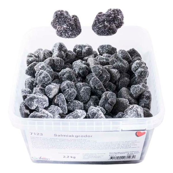 Aroma Salmiakgrodor Storpack - 2,2 kg