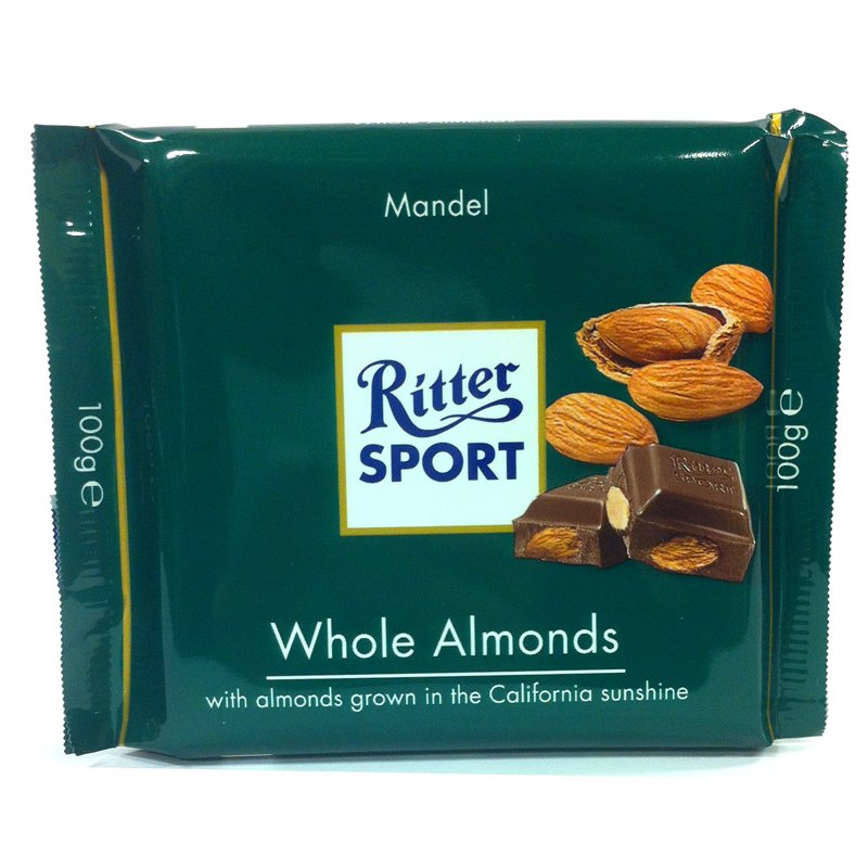 Ritter Sport Whole Almonds - 37% rabatt