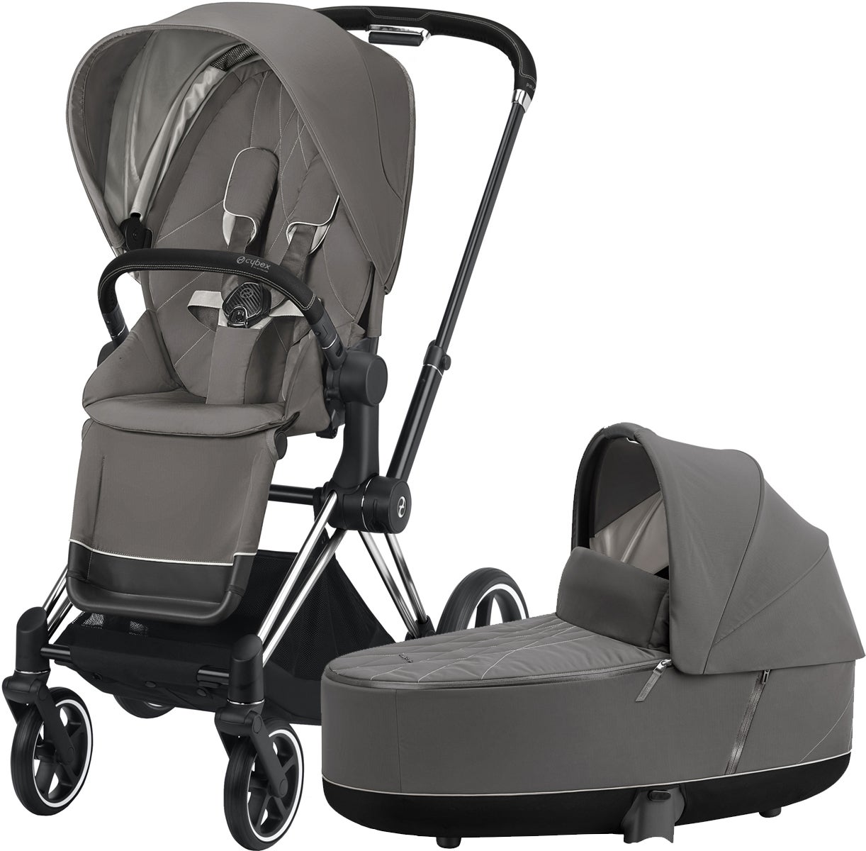 Cybex Priam Duovagn, Soho Grey/Chrome Black