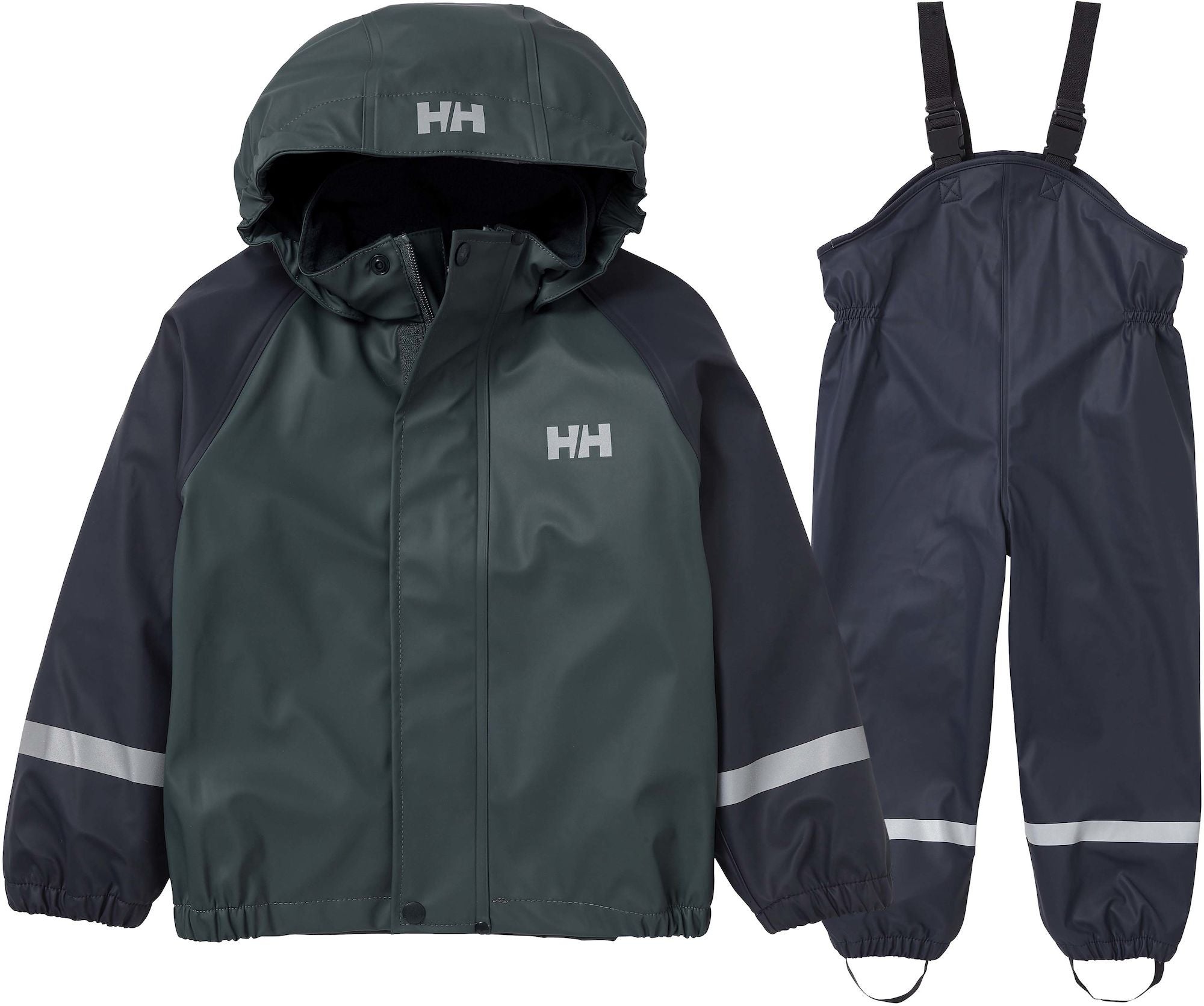 Helly Hansen K Bergen Fodrat Regnställ, Navy, 86