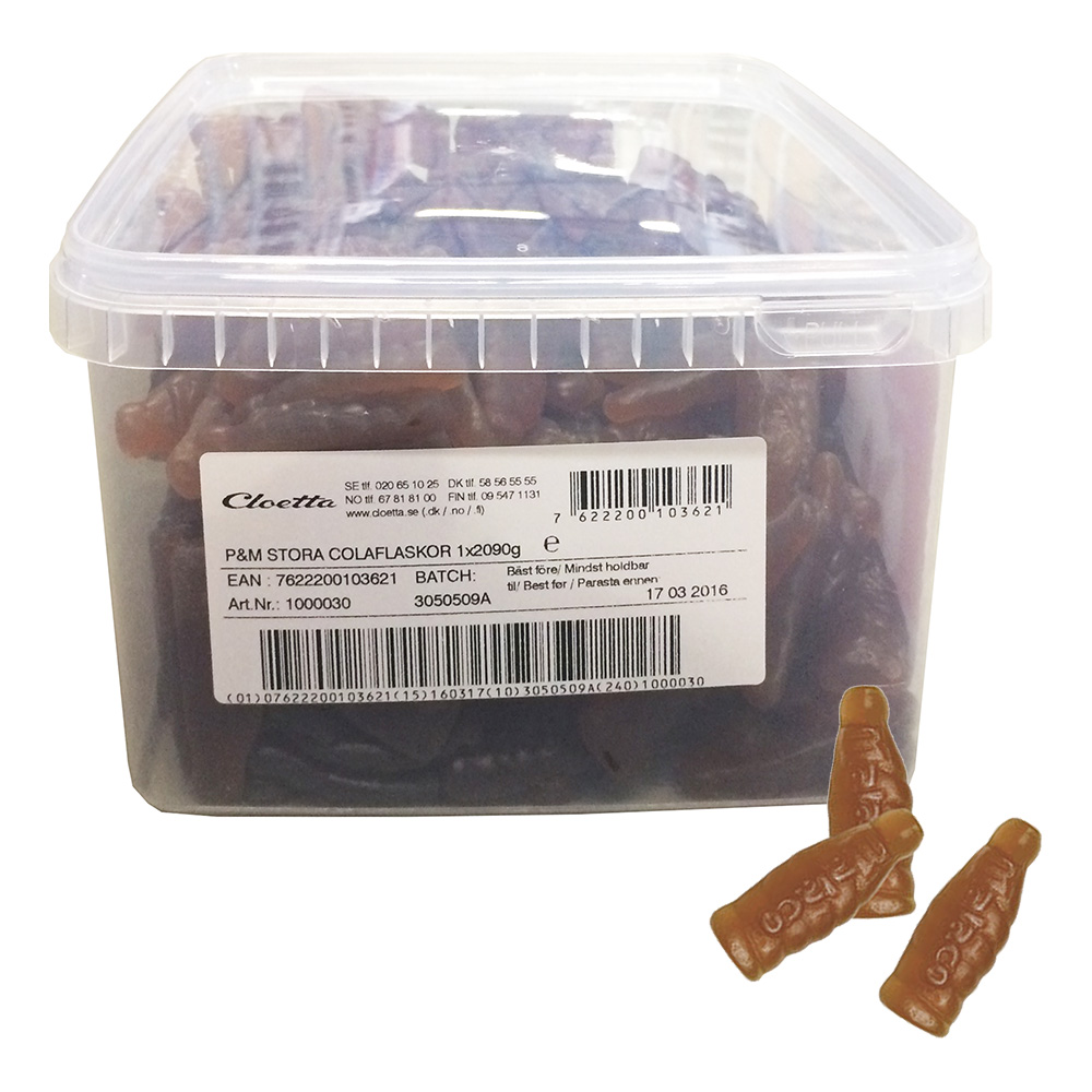 Colaflaskor - 2 kg