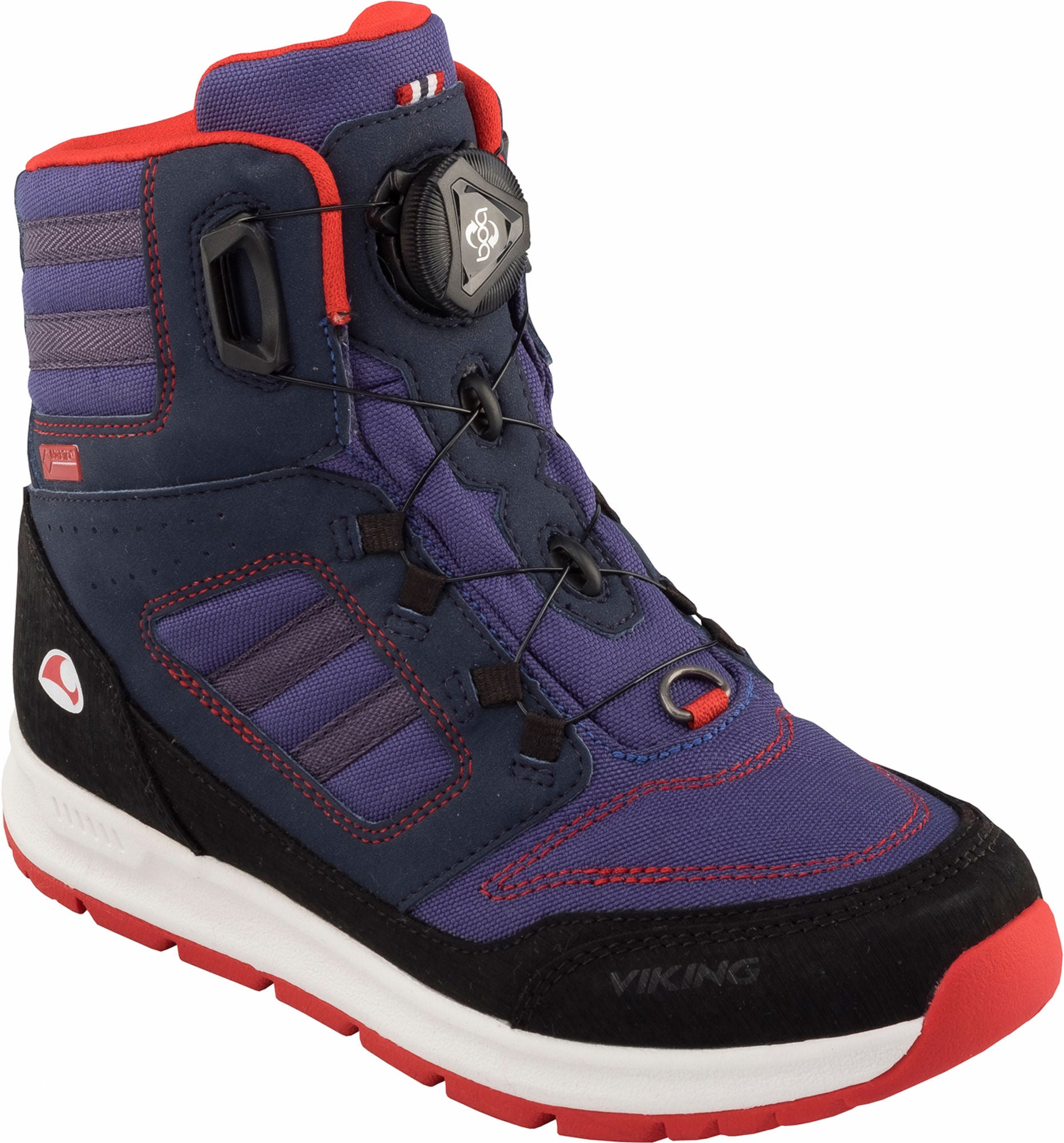 Viking Tryvann GTX Känga, Navy/Red 34