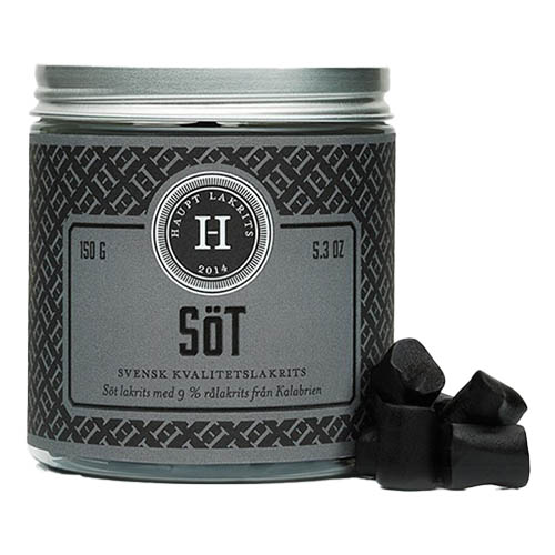 Haupt Lakrits Söt - 150 gram