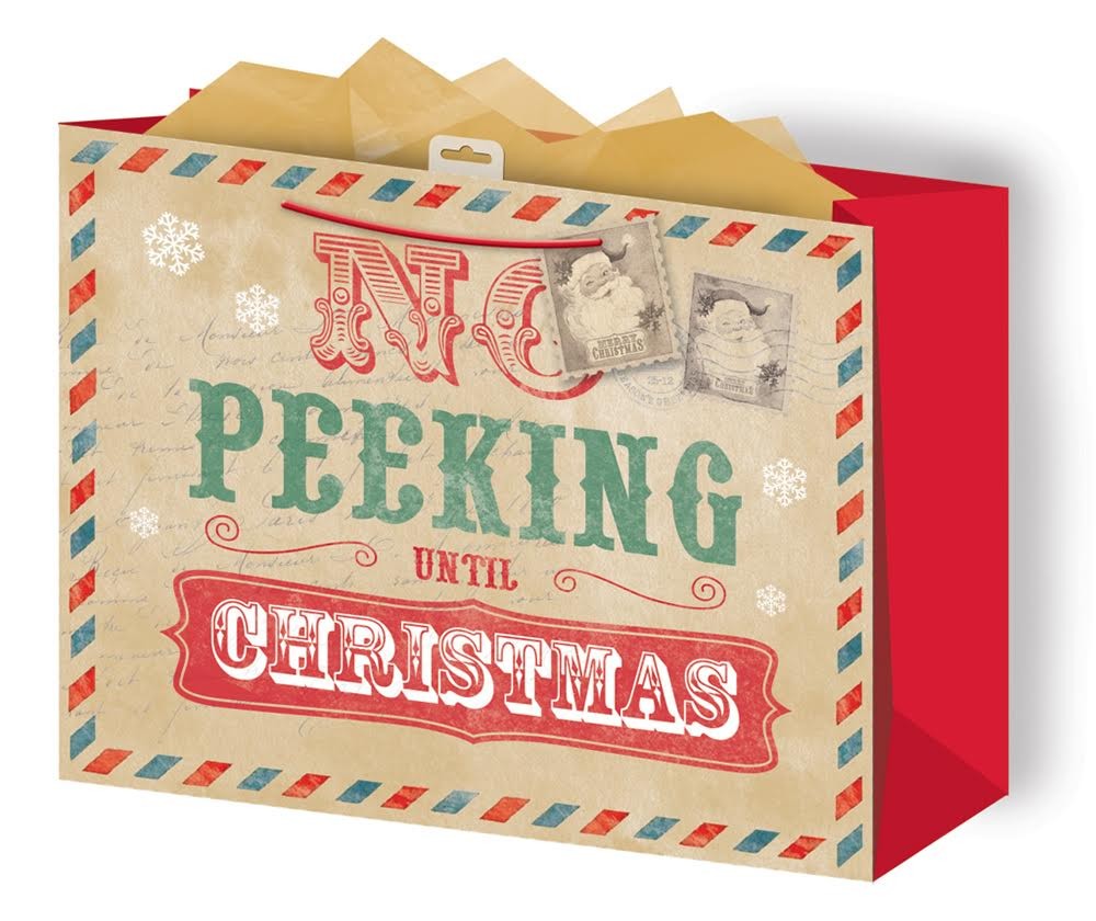Presentpåse Vintage Christmas