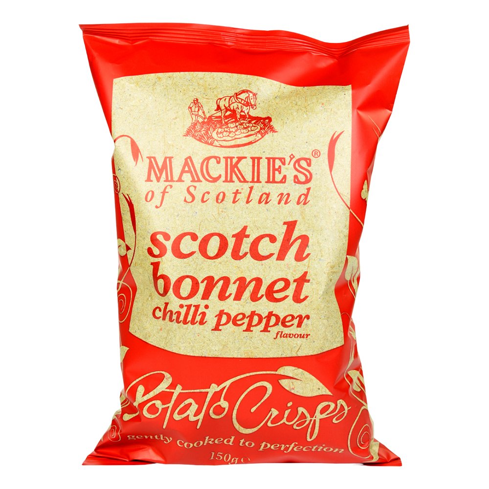 Mackie's Scotch Bonnet Chillipepper Chips - 150 gram