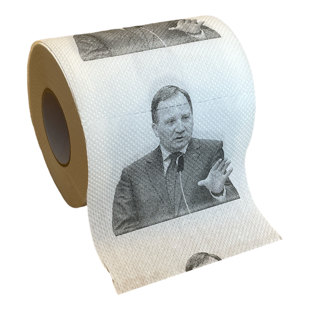 Stefan Löfven Toalettpapper