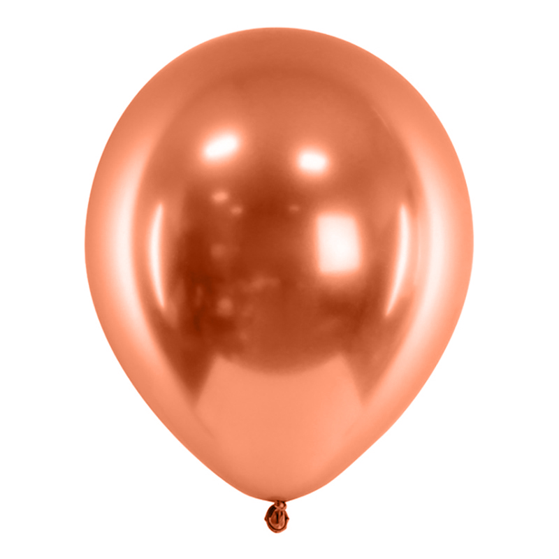 Ballonger Krom Koppar - 10-pack
