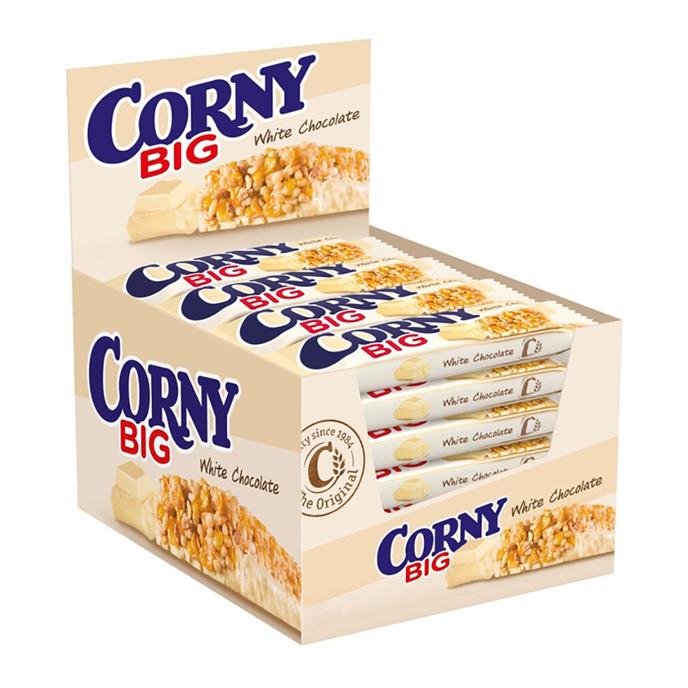 Corny Big White Chocolate - 24-pack