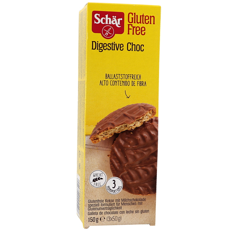 Glutenfria Digestive Choklad - 33% rabatt