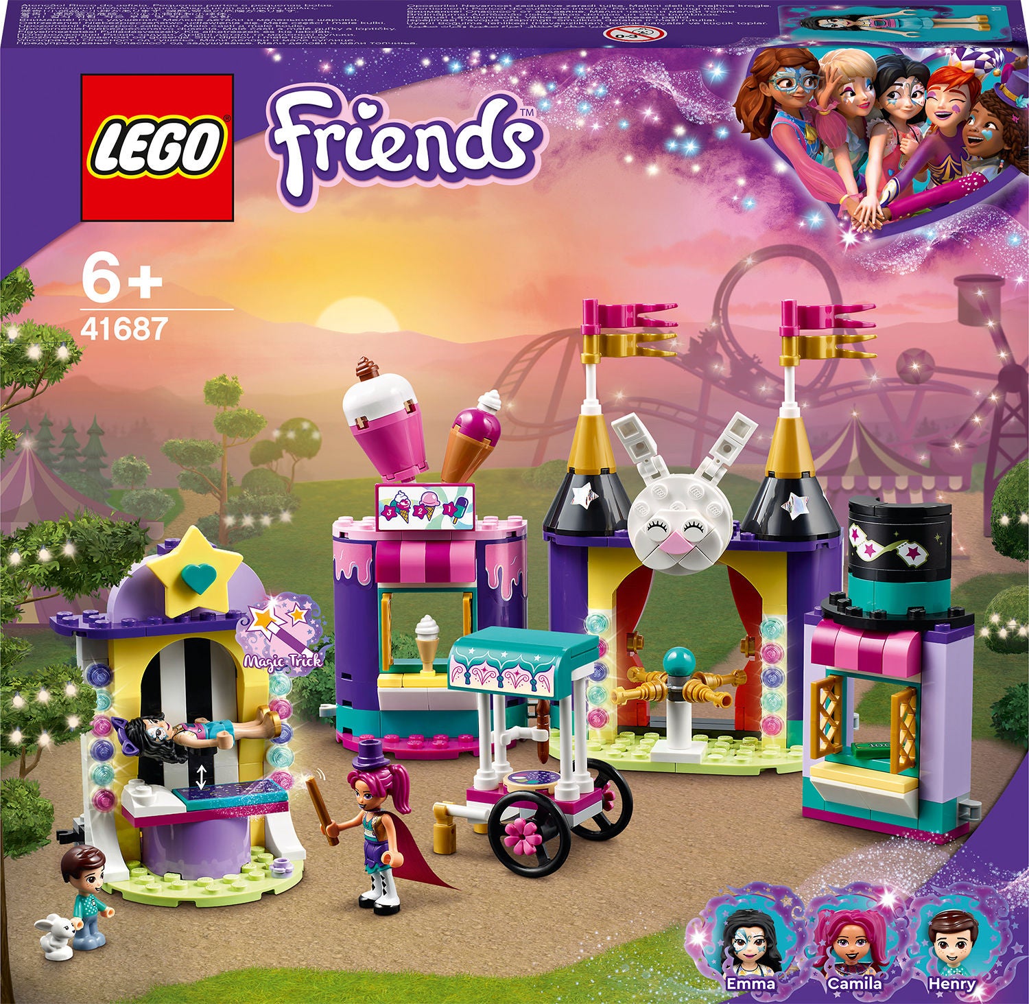 Lego Lego Friends 41687 Magiska Tivolistånd