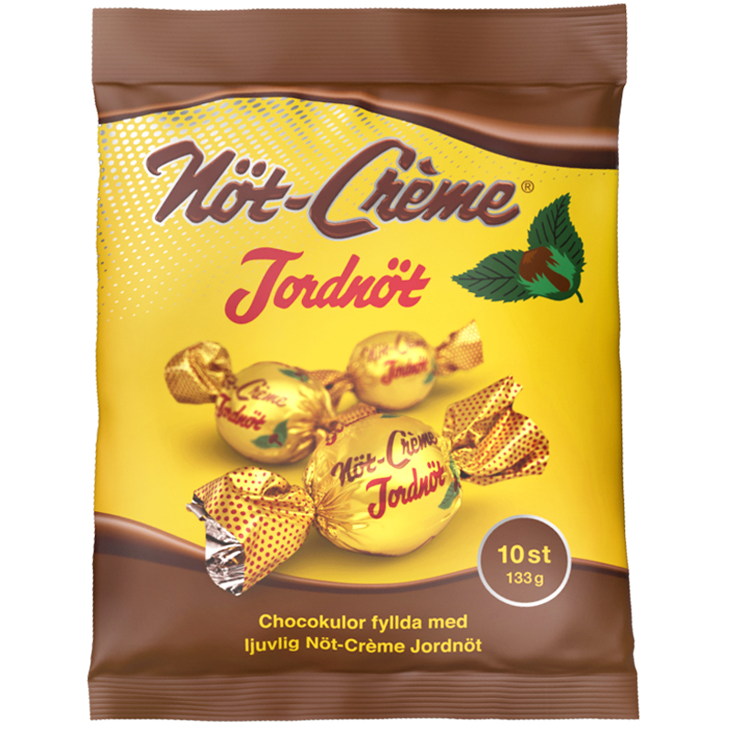Godis "Nöt-créme" Jordnöt 133g - 54% rabatt