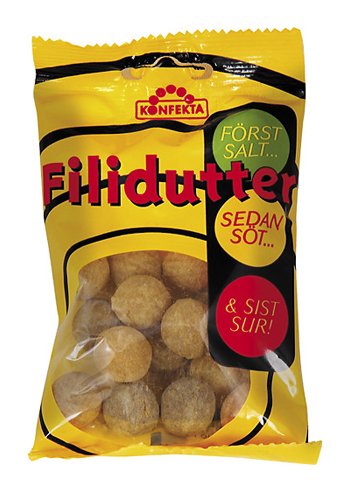 Godis Lakrits "Filidutter" 65g - 22% rabatt