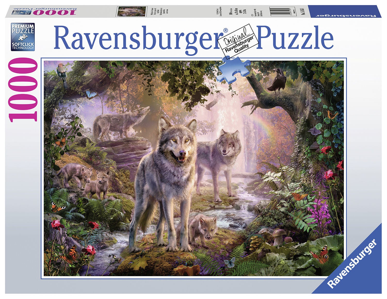 Ravensburger Pussel Sommarvargar 1000 Bitar