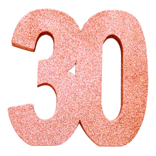Bordsdekoration Siffra Roséguld - Siffra 30