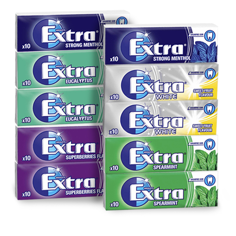 Tuggummi 10-pack - 51% rabatt
