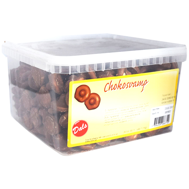 Hel låda Chokosvamp 1,1kg - 61% rabatt
