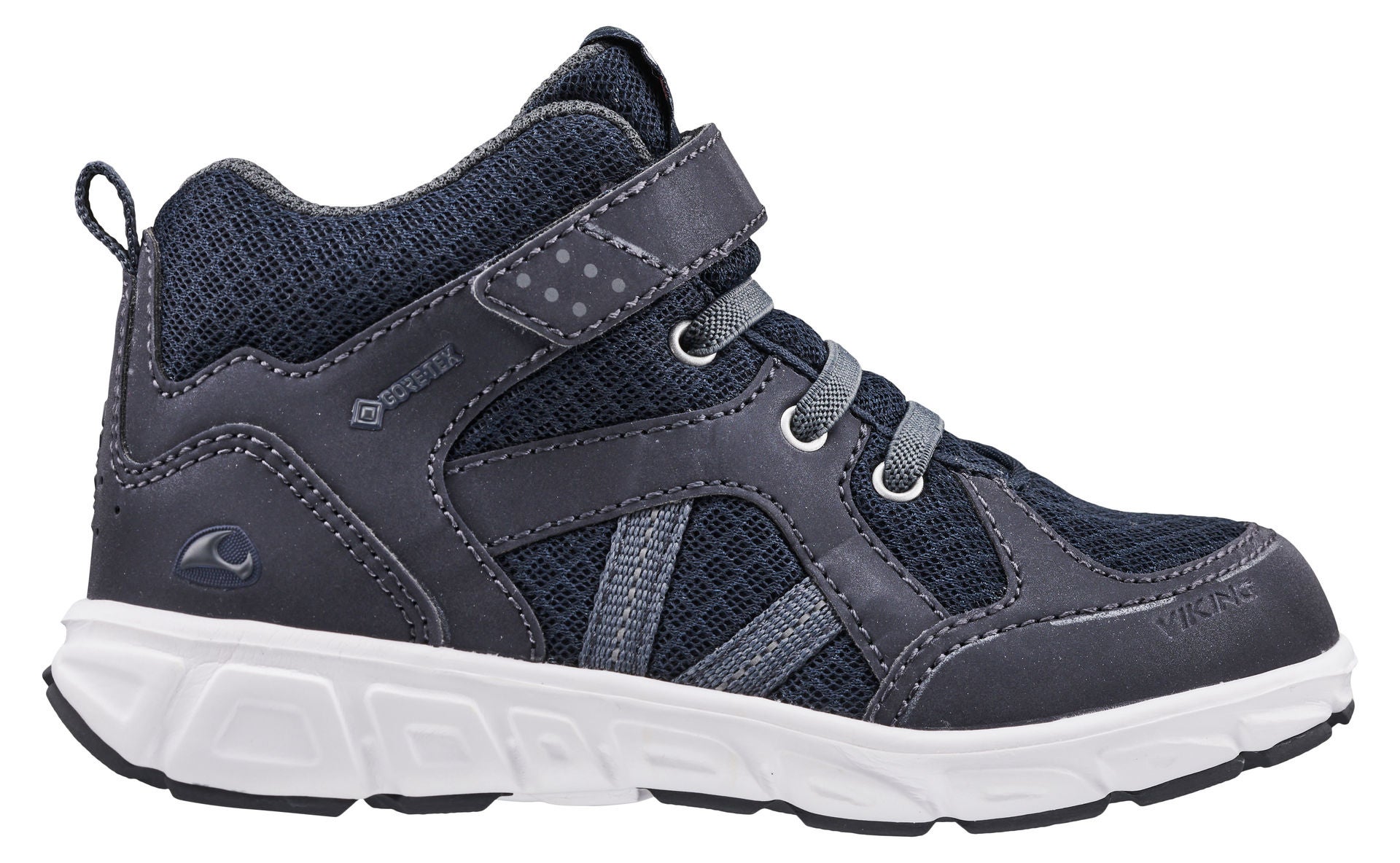 Viking Alvdal Mid R GTX Sneaker, Navy/Charcoal, 23