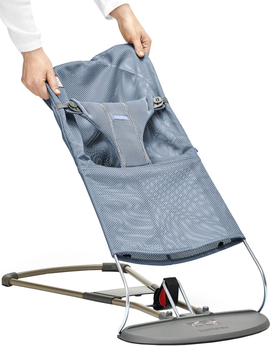 BabyBjörn Bliss Tygsits Mesh, Blue