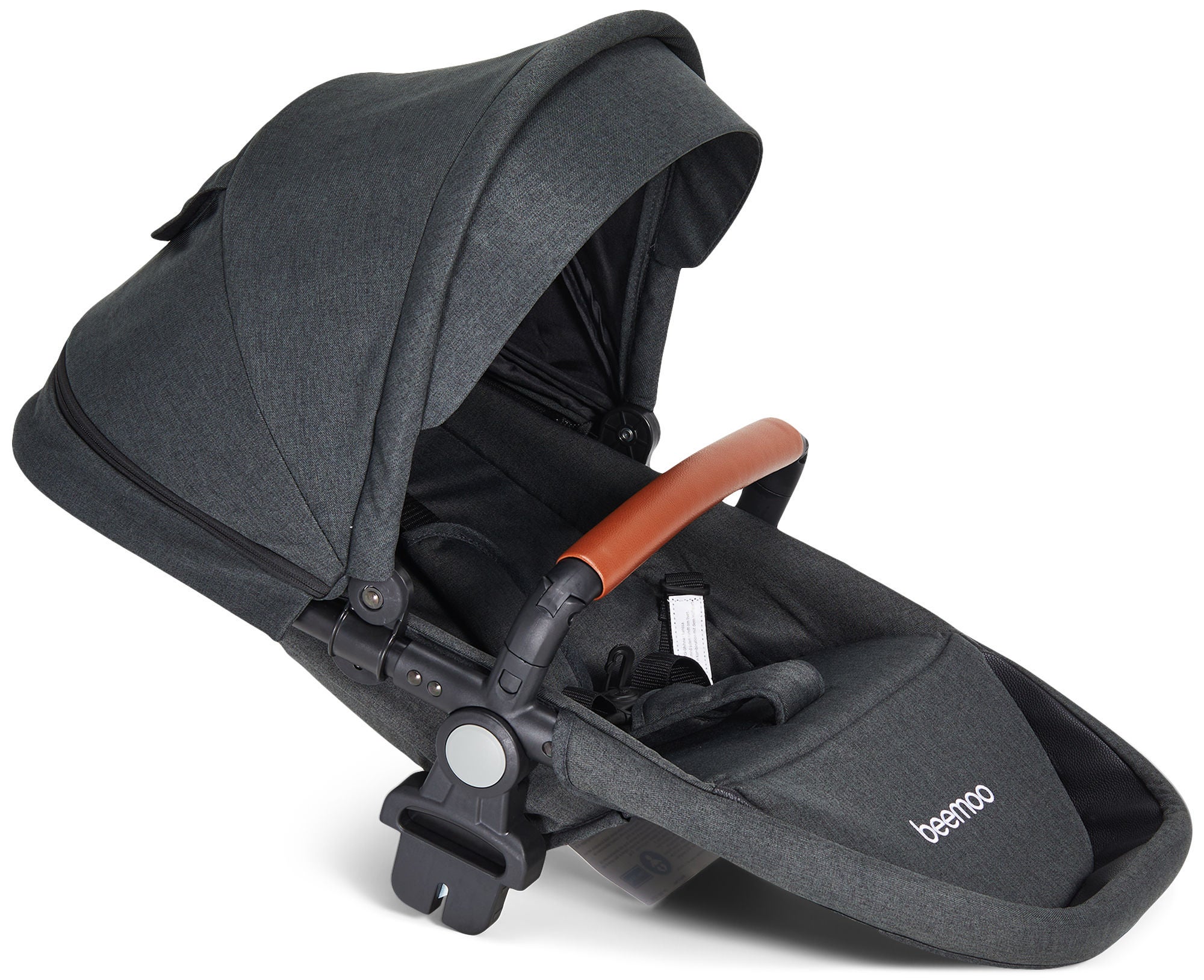 Beemoo Maxi 4 Syskonsits, Black/Black