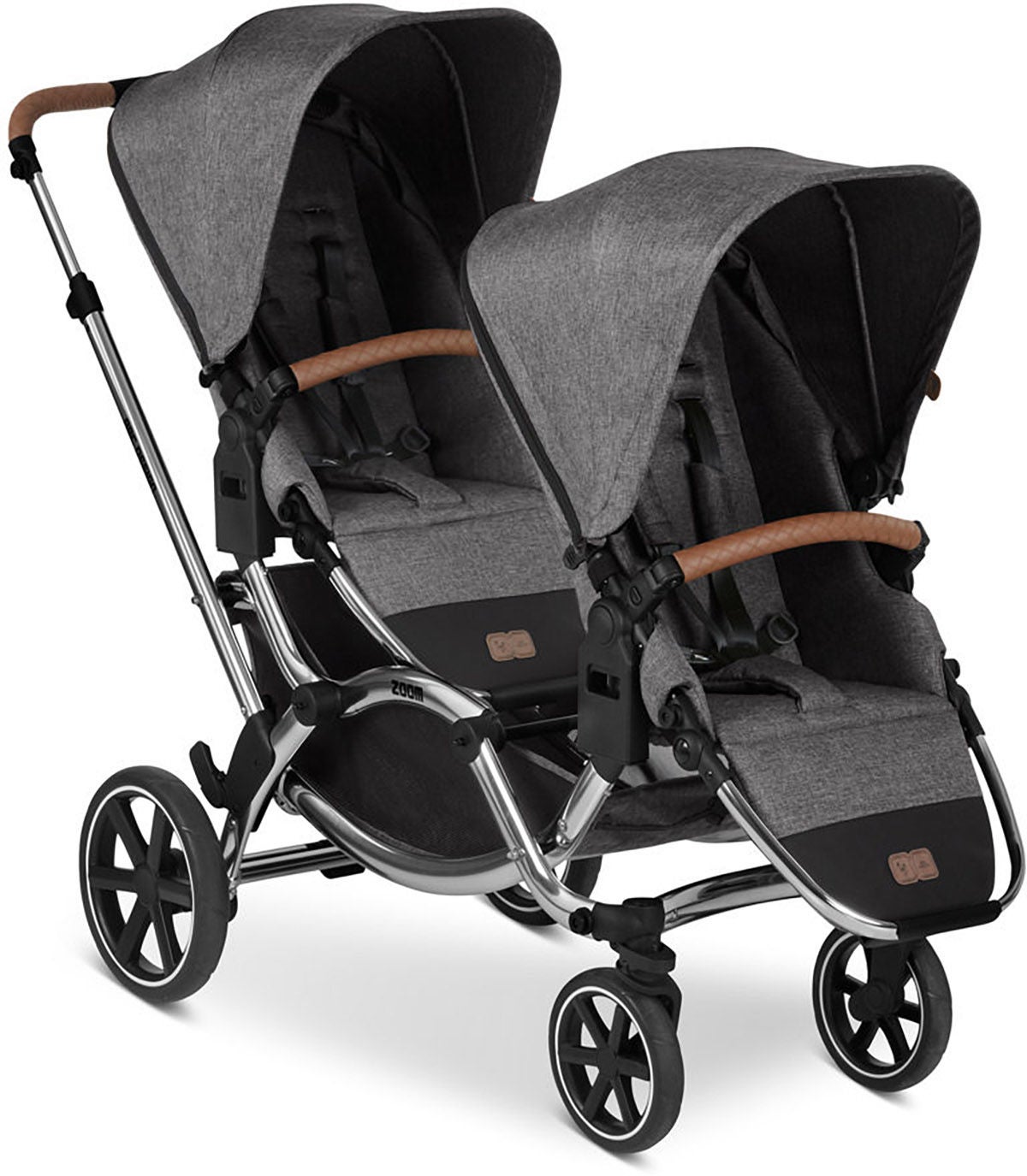 ABC Design Zoom Syskonvagn, Asphalt