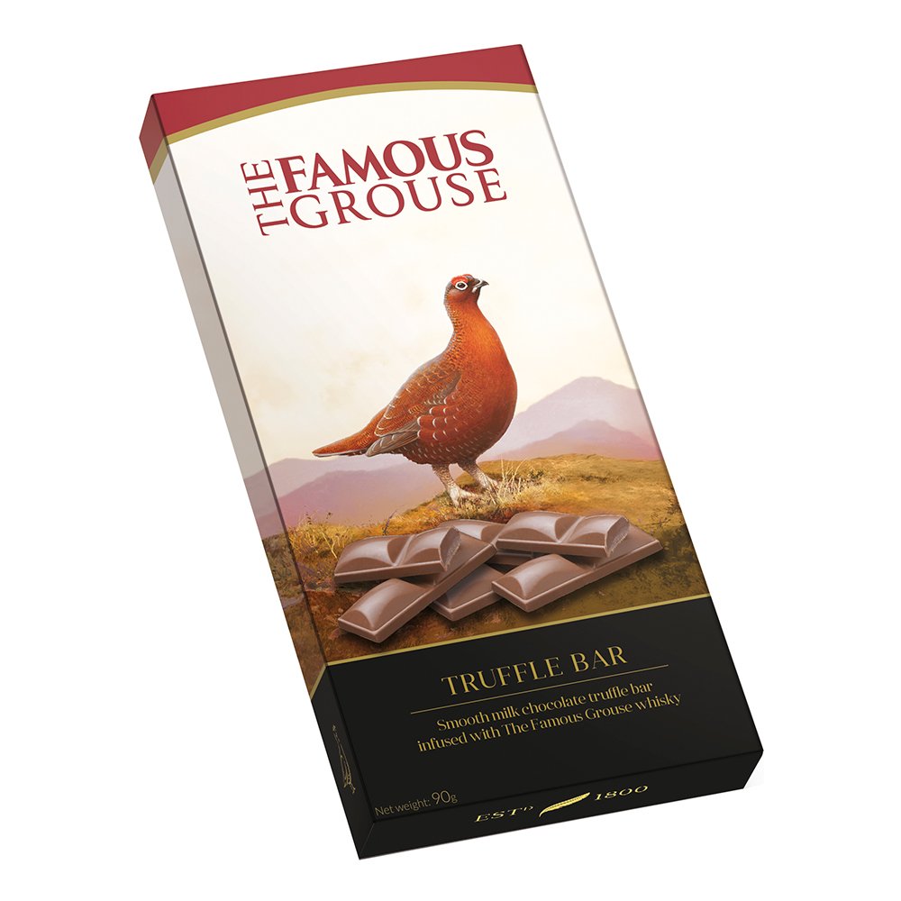 Famous Grouse Truffle Chokladkaka - 90 gram