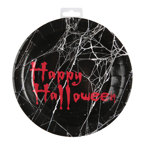 Papperstallrikar Bloody Happy Halloween