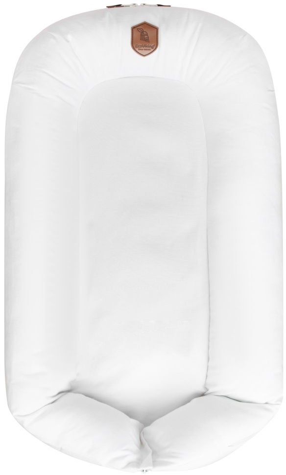 EcoViking Organic Babynest Iceberg White
