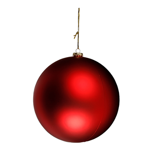 Gigantisk Julgranskula - Matt 20 cm