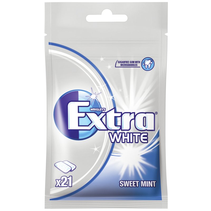 Tuggummin "White Sweet Mint" 29g - 33% rabatt