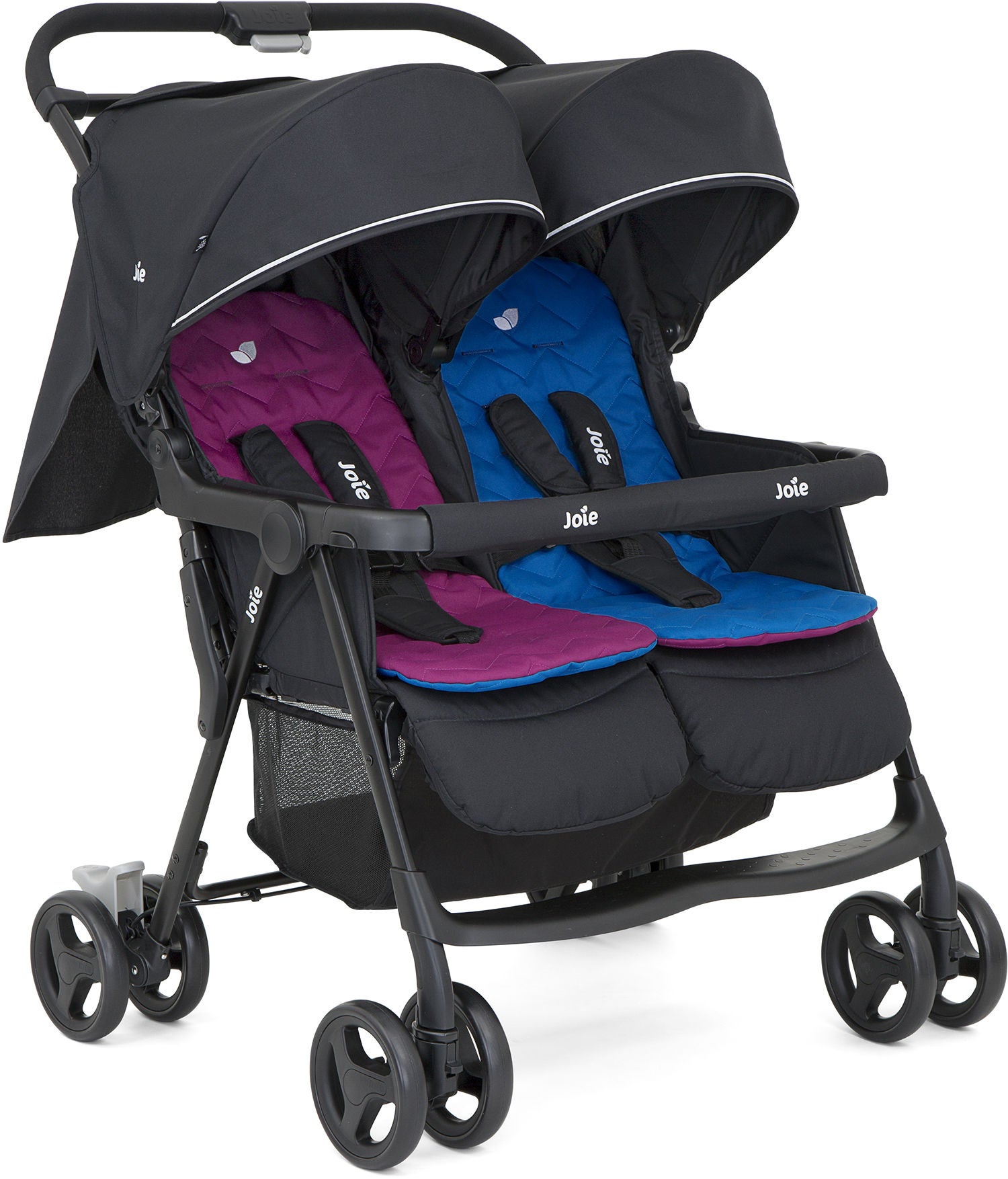 Joie Aire Twin Syskon- & Tvillingvagn, Rosy & Sea