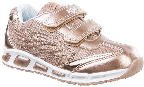 ZigZag Roseau Blinkande Sneaker, Gold, 24
