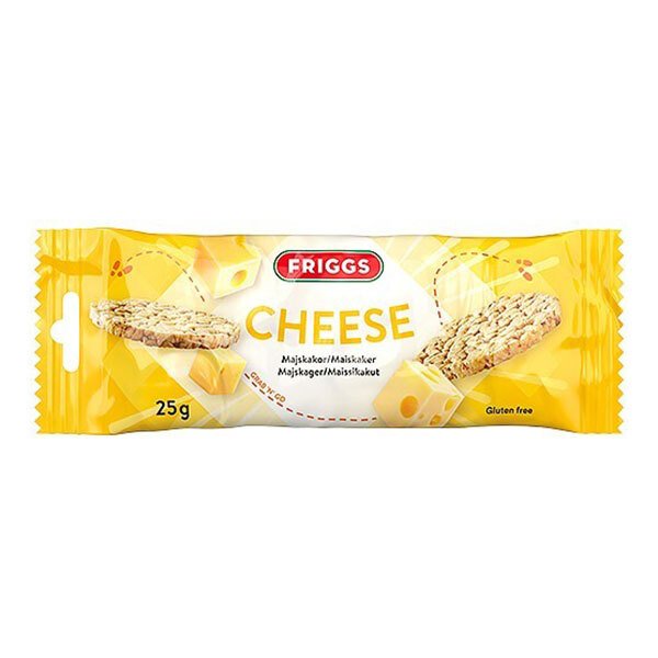 Friggs Snackpack Ost - 25 gram