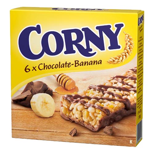 Corny Choklad/Banan - 6-pack