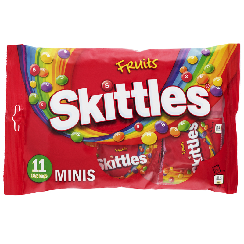 Godis Skittles Minis - 77% rabatt