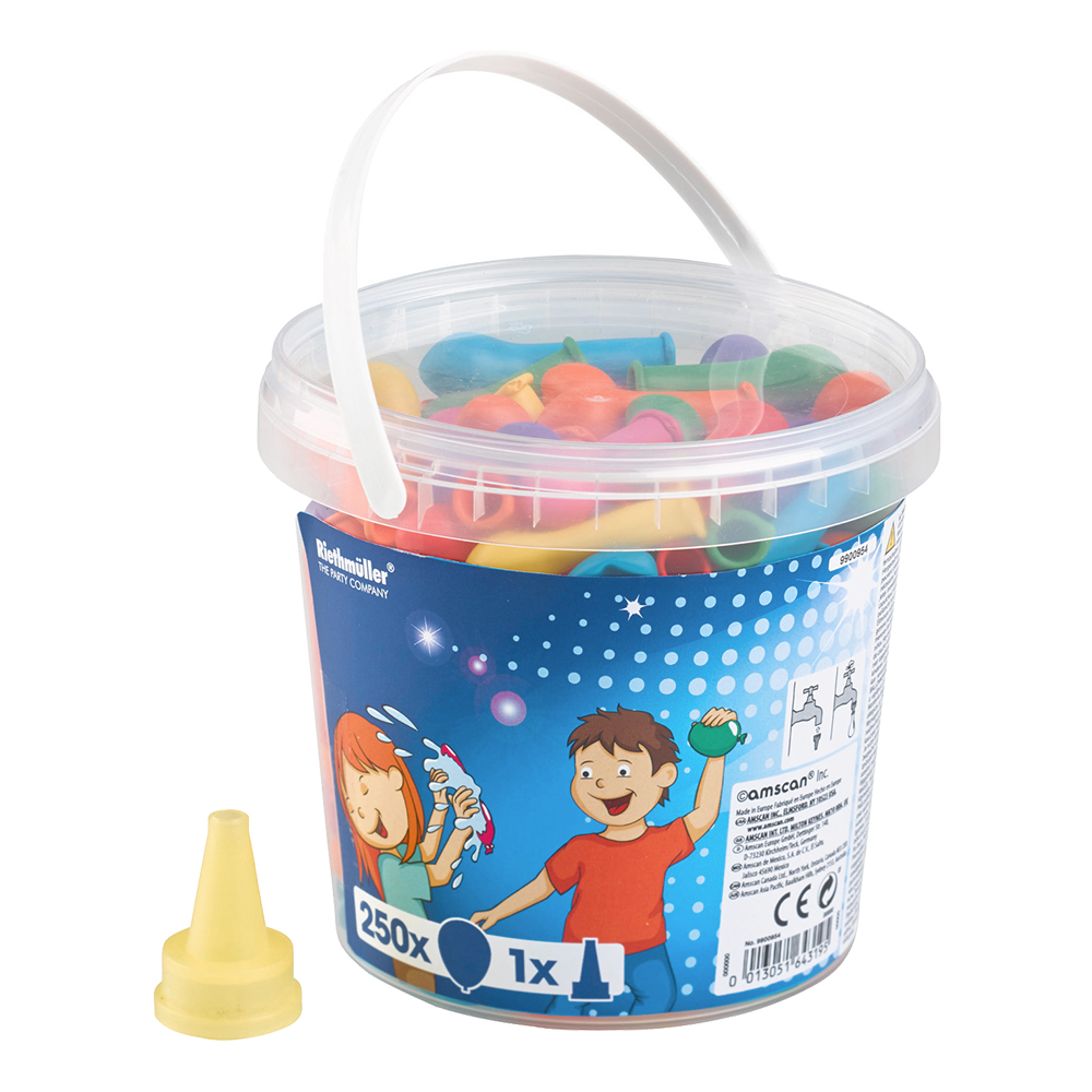 Vattenballonger Blandade Färger - 250-pack