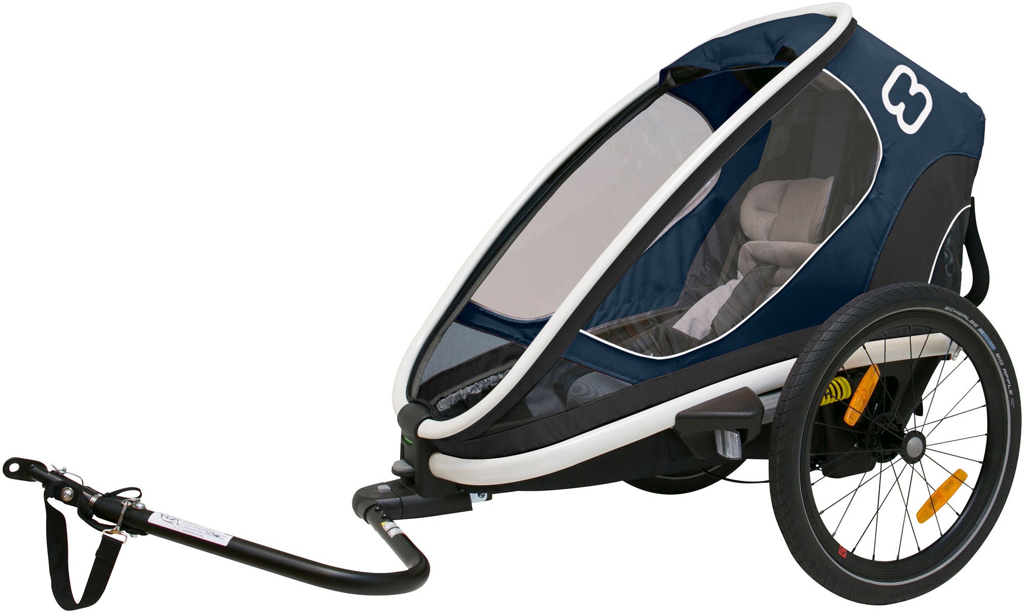 Hamax Outback One Reclining, Navy/White