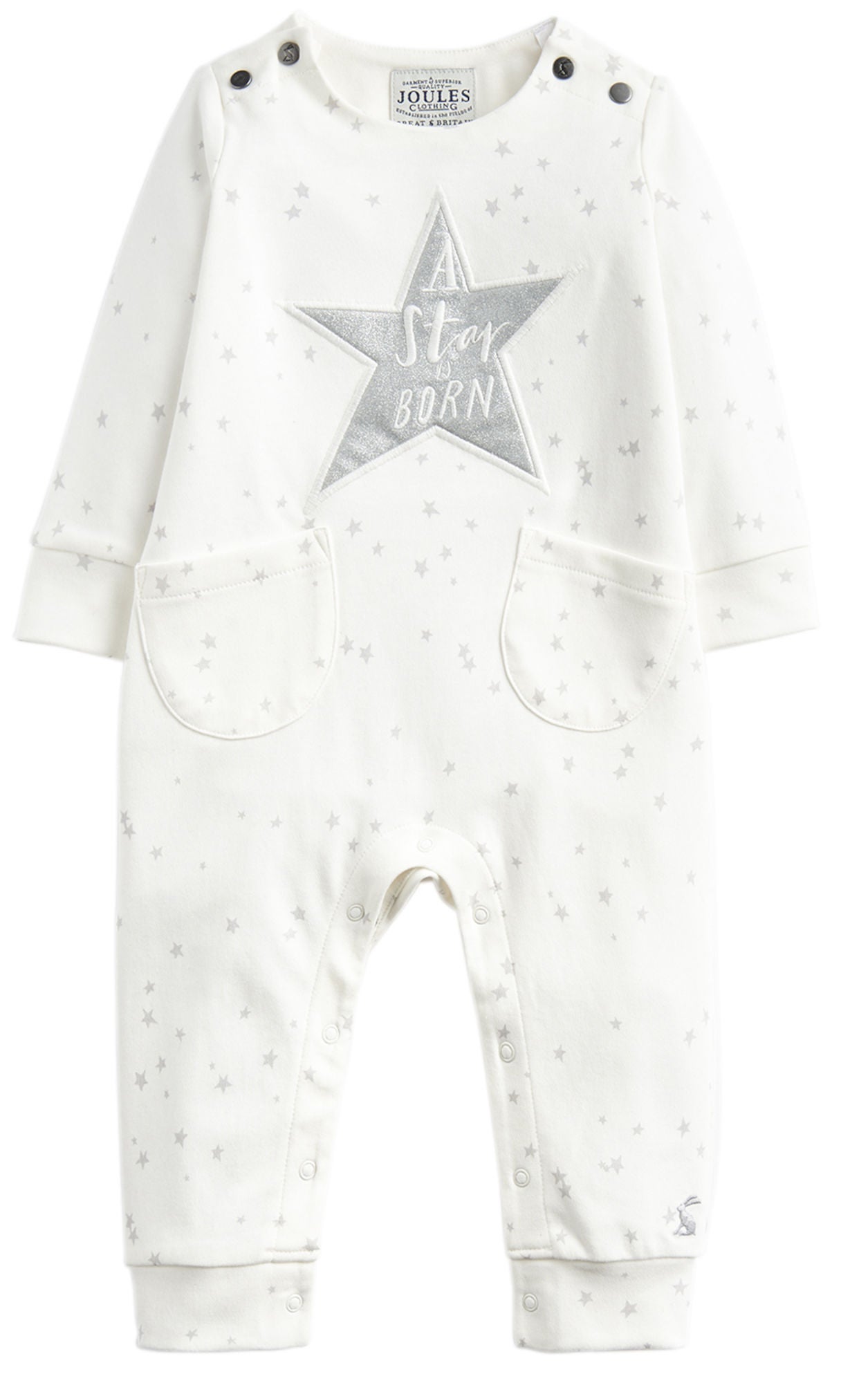 Tom Joule Jumpsuit, Creme Cinderella Star Hope 12-18 mån