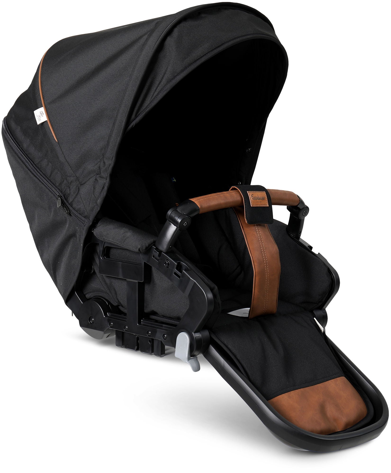 Emmaljunga NXT FLAT Sittdel 2021, Outdoor Black