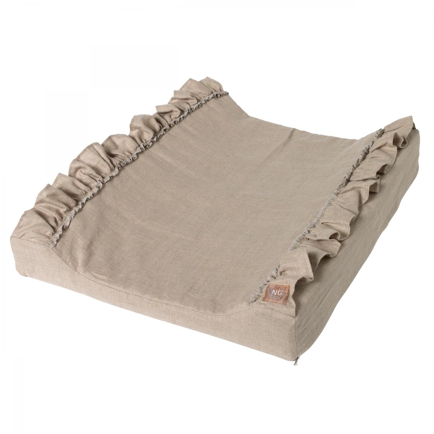 NG Baby Skötbädd Ruffles, Natural