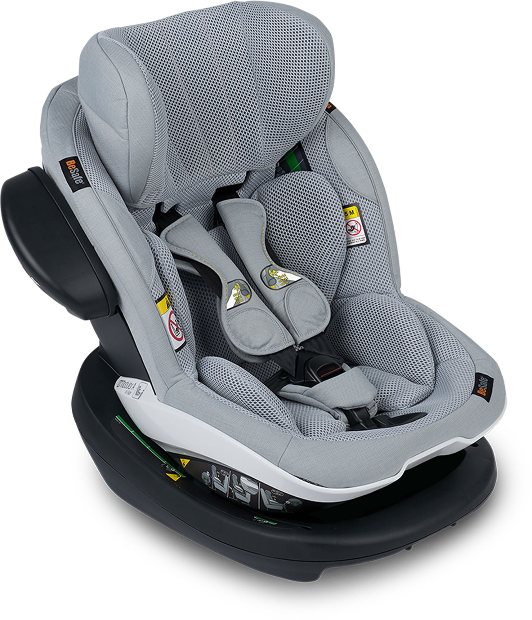 BeSafe iZi Modular A RF X1 i-Size Bilsbarnstol Peak Mesh, Grey